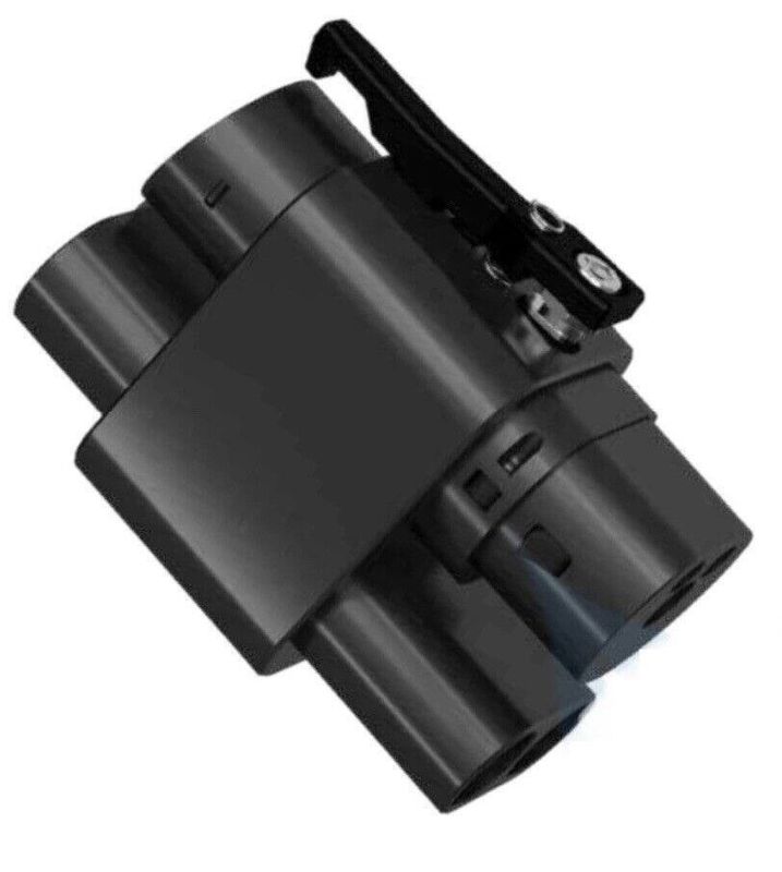 Adaptador de carga de corriente continua de 200 kW directo de fábrica CCS2 a CCS1 conector EV de carga rápida CCS2 a CCS1 Adaptador