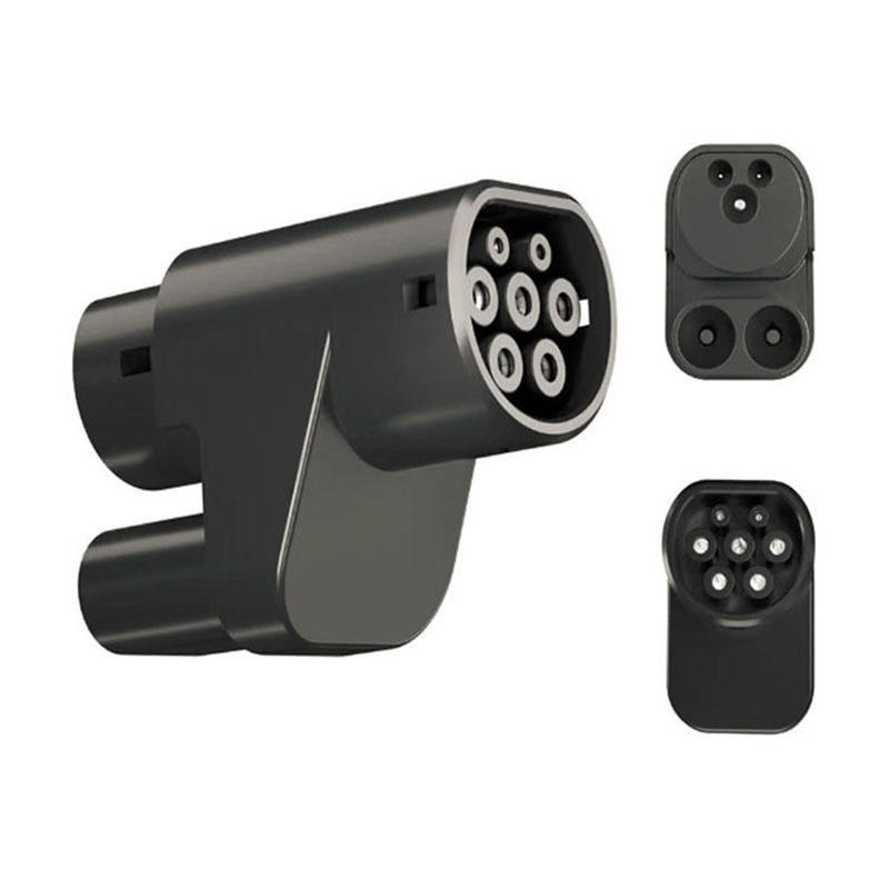 Ev Adaptador Cargador Adaptador Carga de vehículos eléctricos TPC CCS2 TO Tipo2 Para el modelo Tesla 3/s/x/y