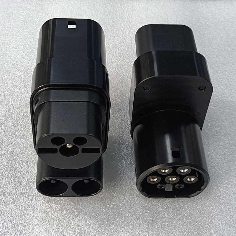 Ev Adaptador Cargador Adaptador Carga de vehículos eléctricos TPC CCS2 TO Tipo2 Para el modelo Tesla 3/s/x/y