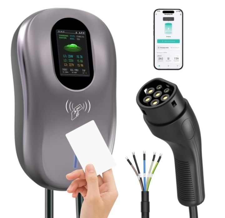 Venta al por mayor de estaciones de carga de EV Car Charger 11kw OEM Ev exterior IEC 62196 TYPE2 caja de pared exterior